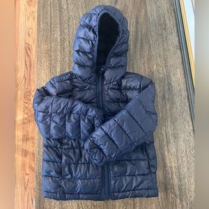 Lightweight Navy Puffer Jacket from Primary (3T)